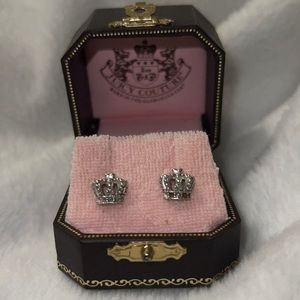 Juicy Couture Crown Earrings
